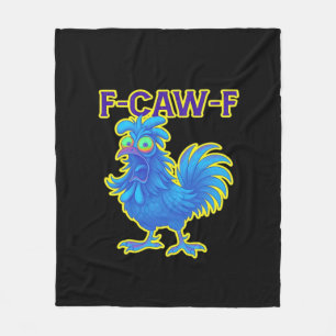 F-Caw-F Chicken Classic Creative Casual Fleece Blanket