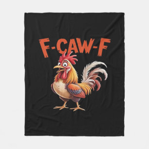 F-Caw-F Chicken Classic Creative Style Fleece Blanket