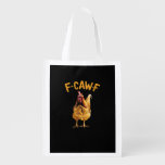 F-Caw-F-Chicken Classic Creative Style Grocery Bag