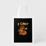 F-Caw-F-Chicken Classic Minimal Clean Grocery Bag
