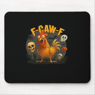 F-Caw-F Chicken Classic Minimal Clean Mouse Pad