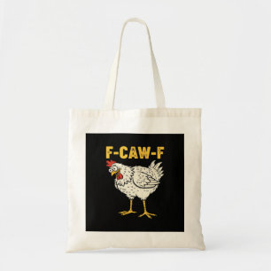 F-Caw-F Chicken Classic Retro Cool Tote Bag