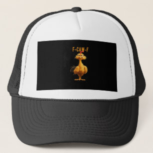 F-Caw-F Chicken Classic Retro Style Trucker Hat