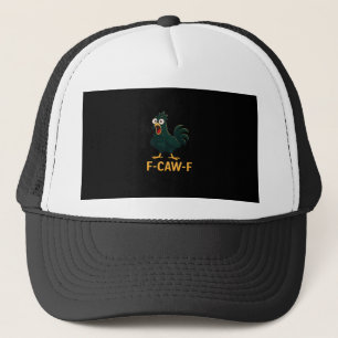 F-Caw-F Chicken Classic Vintage Style Trucker Hat