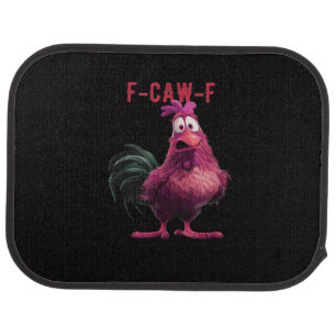 F-Caw-F-Chicken Essential Aesthetic Unique Car Floor Mat