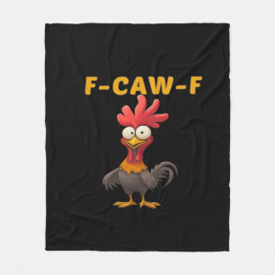 F-Caw-F-Chicken Essential Classic Aesthetic Unique Fleece Blanket