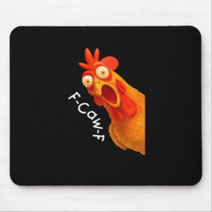 F-Caw-F Chicken Essential Classic Retro Mouse Pad