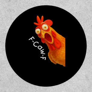 F-Caw-F Chicken Essential Minimal Clean Patch