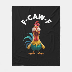 F-Caw-F Chicken F-Caw-F Chicken Classic Cool Uniqu Fleece Blanket