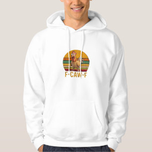 F-Caw-F Chicken Humor Essential Minimal Clean Hoodie