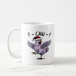 F-Caw-F Chicken Retro Classic Coffee Mug