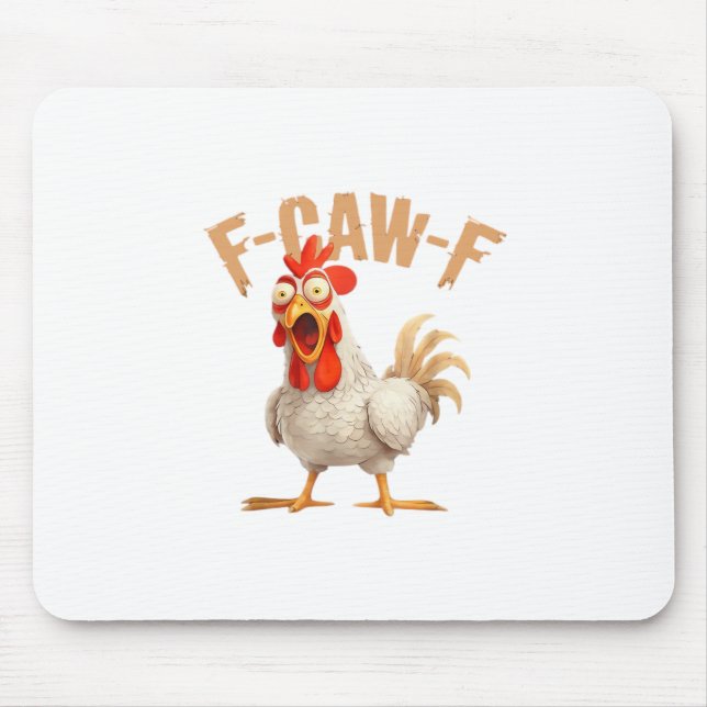 F-Caw-F Classic Aesthetic Style Mouse Pad (Front)