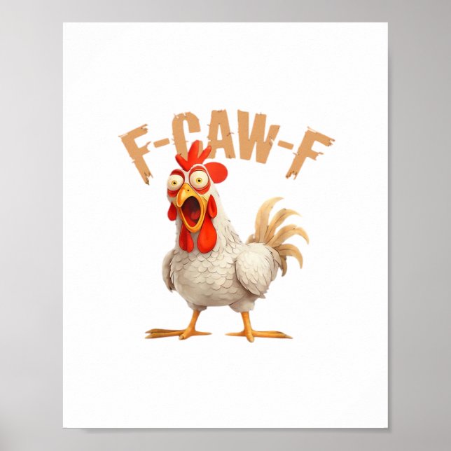 F-Caw-F Classic Aesthetic Style Poster (Front)