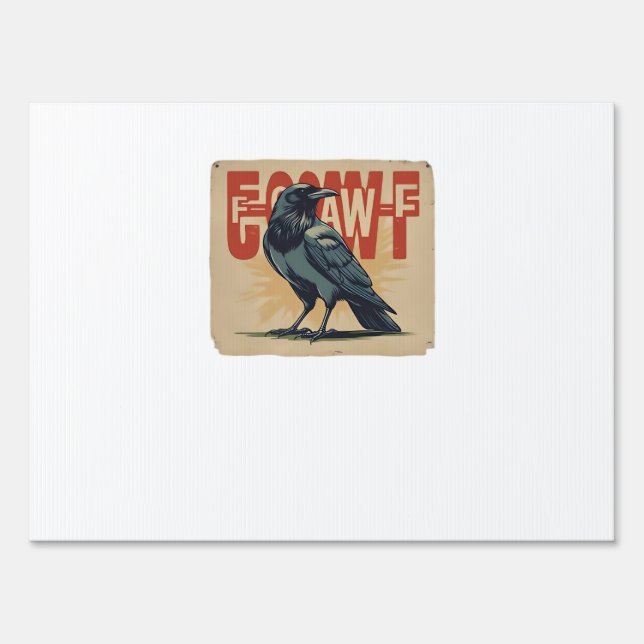 F-Caw-F Classic Classic Unique Sign (Front)