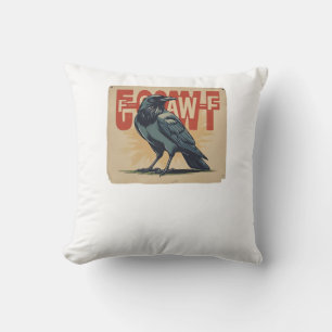 F-Caw-F Classic Classic Unique Throw Pillow