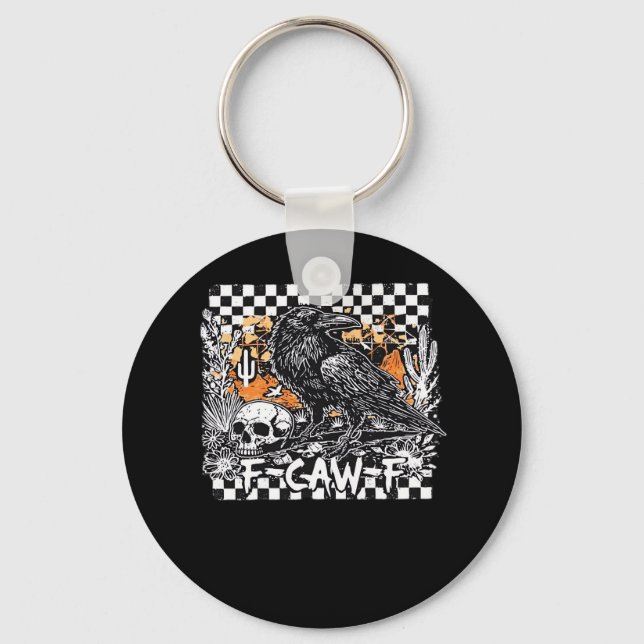 F-Caw-F Classic Cool Keychain (Front)