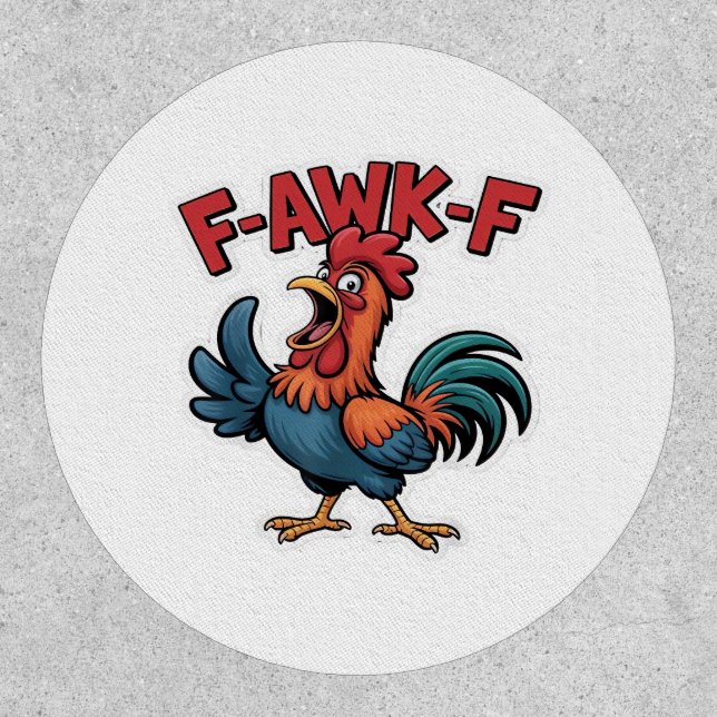 F-Caw-F Classic Cool Unique Patch (Front)