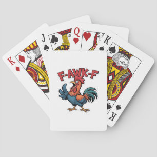 F-Caw-F Classic Cool Unique Poker Cards