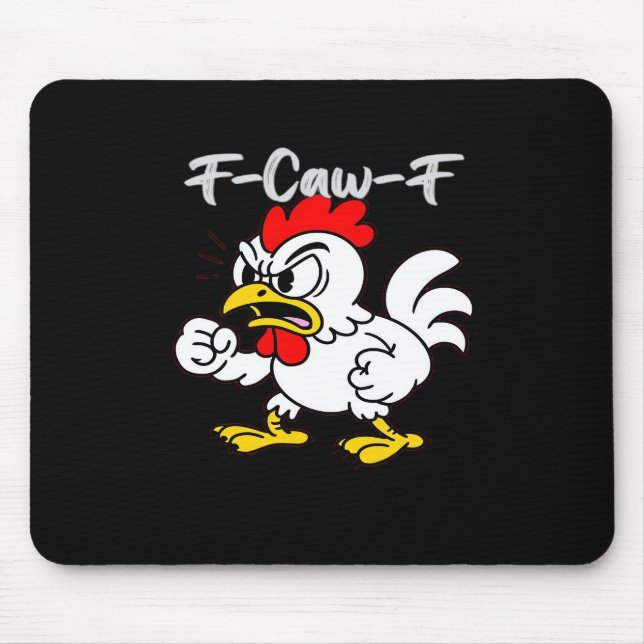 F-Caw-F Classic Creative Casual Mouse Pad (Front)