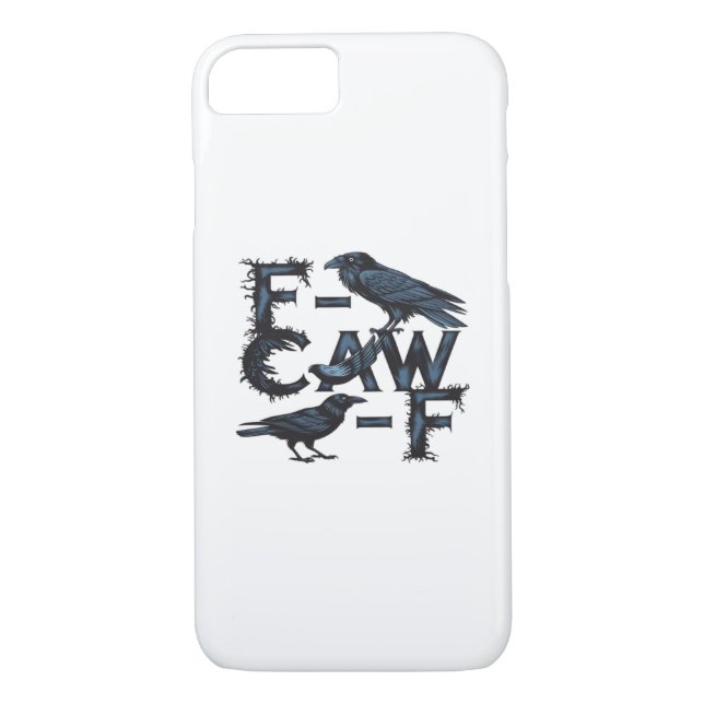 F-Caw-F Classic Creative Style Case-Mate iPhone Case (Back)