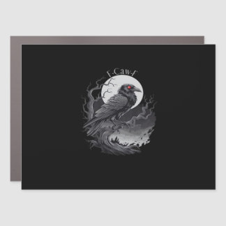 F-Caw-F Classic Minimal Clean Car Magnet