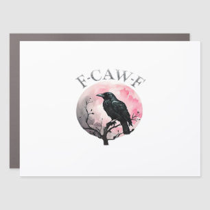 F-Caw-F Classic Retro Cool Car Magnet