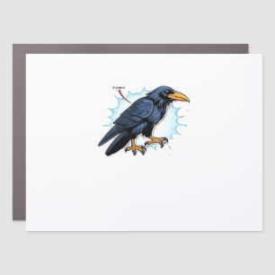 F-Caw-F Classic Simple Clean Car Magnet