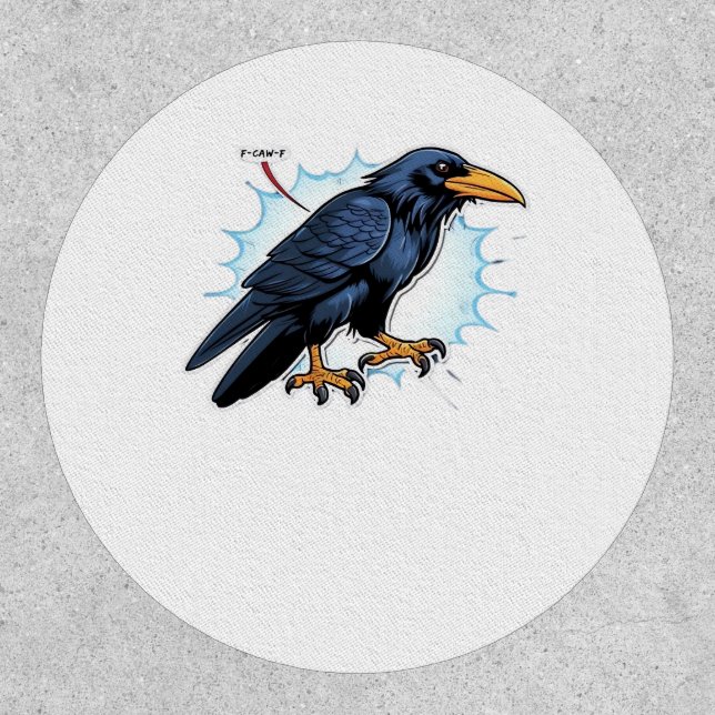 F-Caw-F Classic Simple Clean Patch (Front)