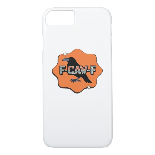 F-Caw-F Classic Trendy Casual Case-Mate iPhone Case (Back)
