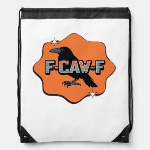 F-Caw-F Classic Trendy Casual Drawstring Bag