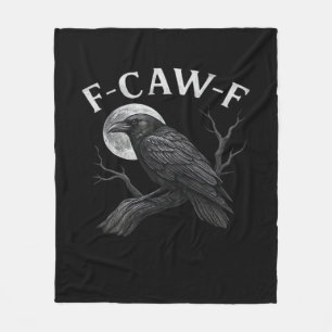 F-Caw-F Cool Unique Fleece Blanket