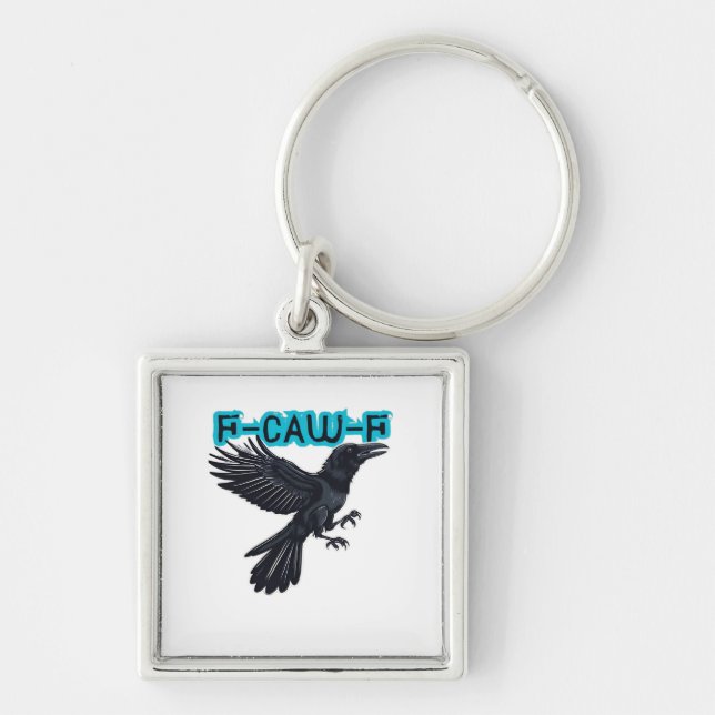 F Caw F Creative Casual Style Keychain (Front)