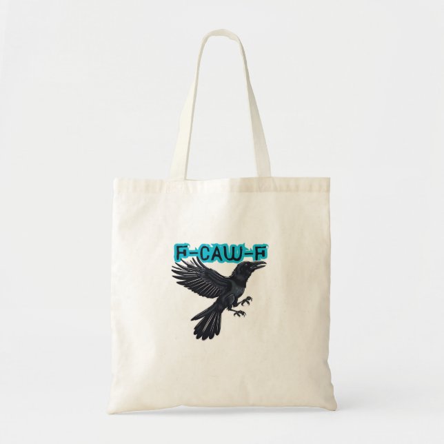 F Caw F Creative Casual Style Tote Bag (Front)