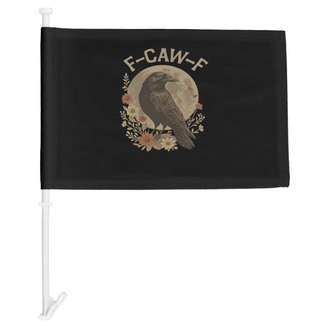 F-Caw-F Creative Style Car Flag (Front)