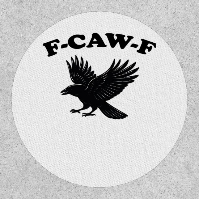 F-Caw-F Creative Style Patch (Front)