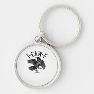 F Caw F Crow Creative Casual Keychain