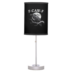 F-Caw-F Crow Funny Crow F-Caw-F Gear Creative Styl Table Lamp