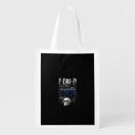 F-Caw-F Crow Graphic Creative Casual Grocery Bag