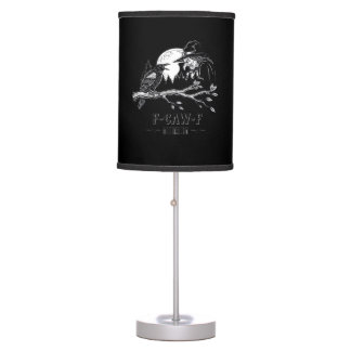 F-Caw-F Crow Halloween Witch F-Caw-F Table Lamp