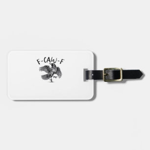 F Caw F Crow Retro Classic Style Luggage Tag