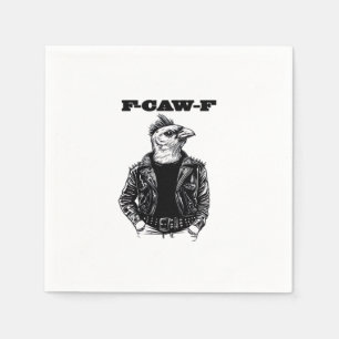 F-Caw-F Essential Aesthetic Design Napkins