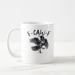 F Caw F Essential Classic Aesthetic Coffee Mug