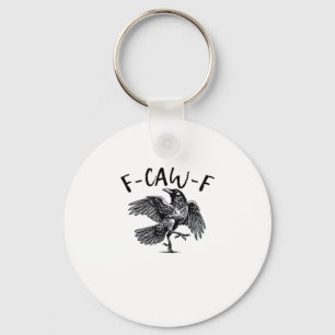 F Caw F Essential Classic Aesthetic Keychain