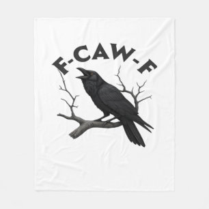 F Caw F Essential Creative Aesthetic Fleece Blanket