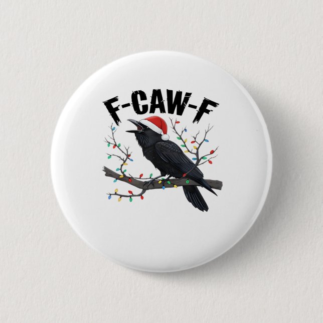F Caw F Essential Creative Casual Style Button (Front)