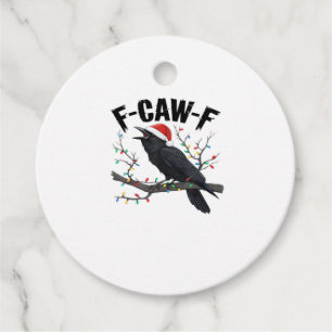 F Caw F Essential Creative Casual Style Favor Tags