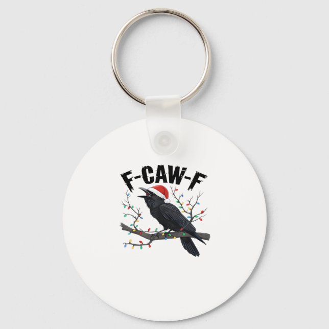F Caw F Essential Creative Casual Style Keychain (Front)
