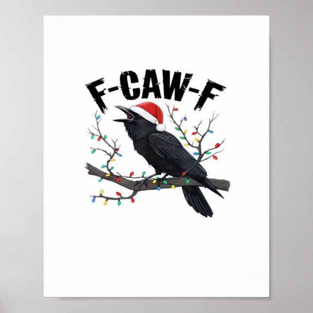 F Caw F Essential Creative Casual Style Poster (Front)