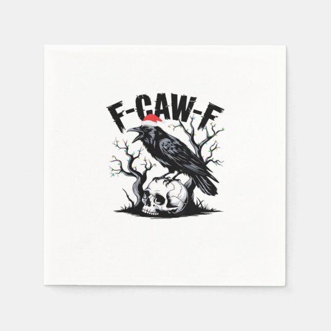 F-Caw-F Essential Funny Quote Napkins (Front)