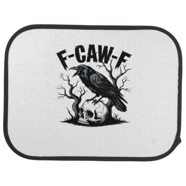 F Caw F Essential Minimal Clean Design Car Floor Mat (Rear)